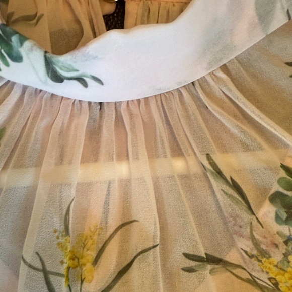 Ted Baker London Floral Blouse - Light Pink size 1 / XS - Picture 12 of 13